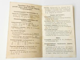 Legitimations-Karte, Infanterie Leib Regiment gültig vom 4. bis 11. Juli 1914