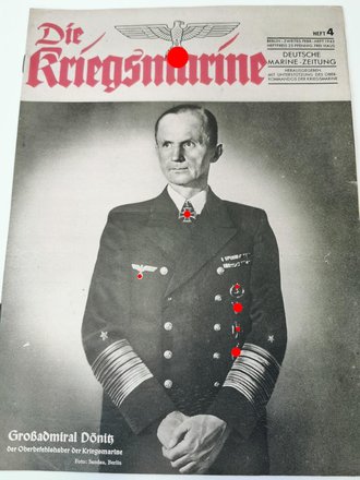 Die Kriegsmarine, Heft 4, zweites Februar - Heft 1943, "Großadmiral Dönitz"