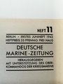 Die Kriegsmarine, Heft 11, erstes Juni - Heft 1942, "Einer von den grauen Wölfen"