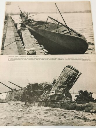 Die Kriegsmarine, Heft 20, zweites Oktober - Heft 1941, "Siegreiche Heimkehr"