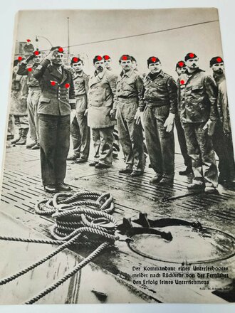 Die Kriegsmarine, Heft 6, zweites Märzheft 1941, "Der Führer: Wo britische Schiffe kreuzen, werden unsere Unterseeboote und Flugzeuge dagegen eingesetzt"