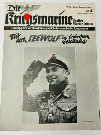 Die Kriegsmarine, Heft 2, zweites Januarheft 1941,...