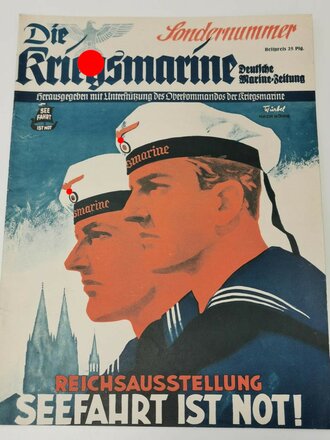 Die Kriegsmarine, Sondernummer "Reichsausstellung Seefahrt ist Not!"