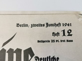 Die Kriegsmarine, Heft 12, zweites Juniheft 1941,...