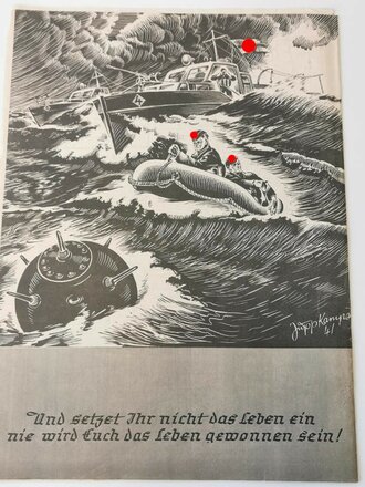 Die Kriegsmarine, Heft 12, zweites Juniheft 1941, "Unsere Bismard!"