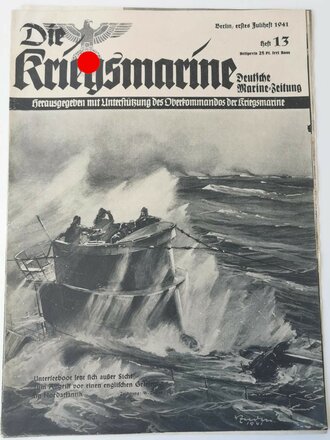 Die Kriegsmarine, Heft 13, erstes Juliheft 1941,...