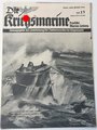 Die Kriegsmarine, Heft 13, erstes Juliheft 1941, "Unterseeboot setzt sich außer Sicht zum Angriff vor einen englichen Geleitzug im Nordatlantik"