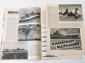 Die Kriegsmarine, Heft 13, erstes Juliheft 1941, "Unterseeboot setzt sich außer Sicht zum Angriff vor einen englichen Geleitzug im Nordatlantik"