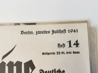 Die Kriegsmarine, Heft 14, zweites Juliheft 1941,...