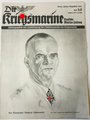 Die Kriegsmarine, Heft 16, zweites Augustheft 1941, "Der Flottenchef Admiral Schniewind"