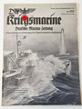 Die Kriegsmarine, Heft 22, zweites Novemberheft 1940, "Deutsche Zerstörer greifen im Bristol-Kansl einen englischen Kreuzverband an"