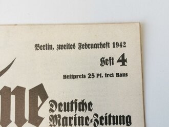 Die Kriegsmarine, Heft 4, zweites Februarheft 1942, "Deutsche U-Boote vor New York!"