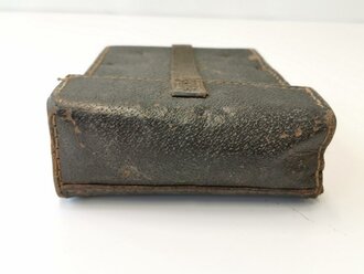 MG Werkzeugtasche Wehrmacht aus Ersatzmaterial . Getragenes Stück