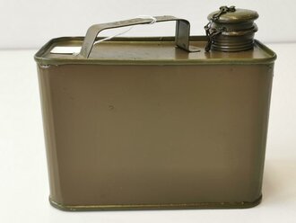 W.Sch. Öl Wehrmacht für MG, passt in den Gurtkasten, Überlackiertes Stück
