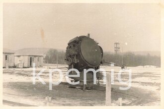 150 cm Flak Scheinwerfer in Stellung, Maße 6 x 9 cm