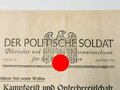 "Der Politische Soldat" - Politischer und kultureller Informationsdienst für den Einheitsführer, Folge 14 Oktober 1944