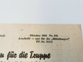 "Mitteilungen für die Truppe", Oktober 1944, Nr. 370