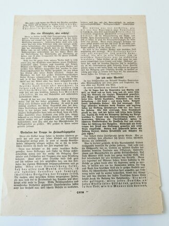 "Mitteilungen für die Truppe", Oktober 1944, Nr. 365