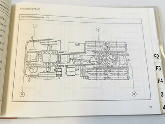 Bundeswehr "TDv 2320/078-22 Teil 22 SaZgM 15t, tmil -  ca.140 Seiten, leicht gebraucht, 1. Stück,