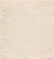Einlage für einen Wehrpass, datiert Mai 1940, u. a. Calais, Somme etc., Maße 10,5 x 11,5 cm