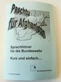 Bundeswehr "Paschtu für Afghanistan" Sprachführer für die Bundeswehr Kurz und einfach, 48 Seiten, Leicht Gebraucht