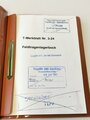Bundeswehr "T-Merkblatt Nr. 3-24 Feldtragenlagerbock", 17 Seiten, Gebraucht,
