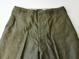 U.S. 1944 dated Trousers field M43. Unused but damaged