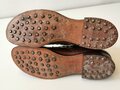 U.S. 1942 dated pair service shoes, size 10 1/2 B. Unused pair