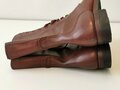 U.S. 1953 dated pair jump boots size 9W, unused pair