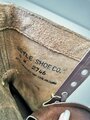 U.S. 1953 dated pair jump boots size 9W, unused pair