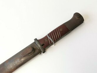 Seitengewehr M84/98 für K98 der Wehrmacht, Nummerngleiches Stück fze 43