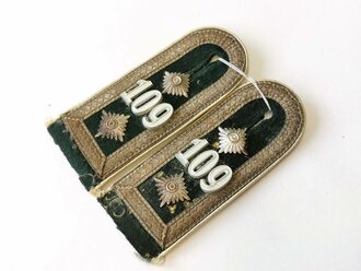 Infanterie Regiment 109, Paar Schulterklappen für Unteroffiziere