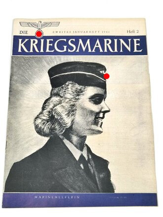 Die Kriegsmarine, Zweites Januarheft 1944, "Marinehelferin"