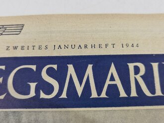 Die Kriegsmarine, Zweites Januarheft 1944,...
