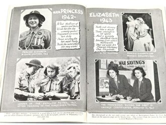 British 1943 dated "Girls Own Paper "Vol.64, datiert April 1943, A5, 40 Seiten