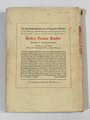 "Die Deutsche Mutter und ihr erstes Kind", datiert 1934, A5, 280 Seiten