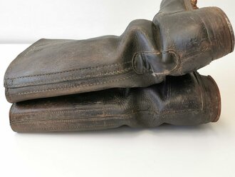 Paar Stiefel für Mannschaften der Wehrmacht. Ungereinigtes Paar, Sohlenlänge 29,5cm