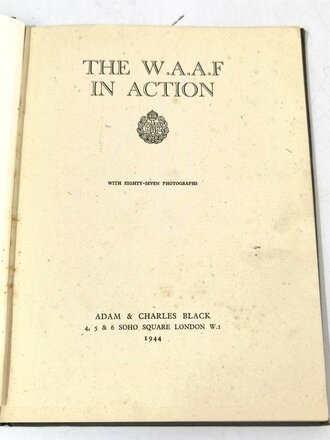 U.S. 1944 dated "The W.A.A.F in Action", Womens...