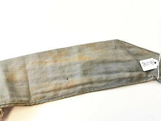 1.Weltkrieg Patronenbandolier, Extrem seltenes Stück da diese Bandoliere als zusätzlicher Patronenvorrat vor Angriffen ausgegeben wurden und nach Gebrauch weggeworfen wurden.Sehr guter Zustand, datiert 1917