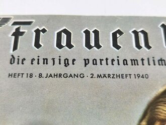 NS Frauenwarte, Heft 18, 2. Märzheft 1940, Mitglied...
