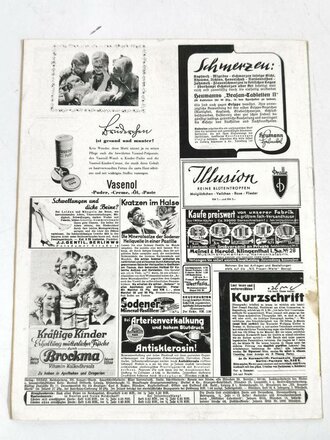 NS Frauenwarte, Heft 18, 2. Märzheft 1940, Mitglied und Führerinnen des BDM auf der Titelseite