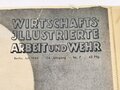 Wirtschafts-Illustrierte Arbeit und Wehr, Nr. 7, datiert Juli 1944, "Helferin im Luftwetterdienst"