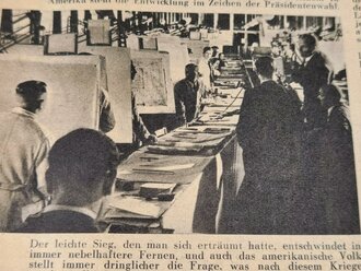 Wirtschafts-Illustrierte Arbeit und Wehr, Nr. 5, datiert Mai 1944, "Arbeitsmaiden im Kriegshilfdienst"