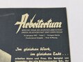 Arbeitertum, Folge 2, Zweite Januarausgabe 1943 "Im gleichen Werk, im gleichen Takt arbeiten Mann uns Frau..."