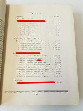 "Deutsche Zeitenwende" Vom Nationalismus zum Nationalsozialismus. Völkischer Verlag 1934, mehr als 400 Seiten