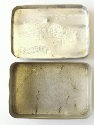 Blechdose Carl Walther Waffenfabrik Zella Mehlis/Thür.