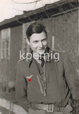 Leutnant des Fliegenden Personals mit Kanaljacke,...