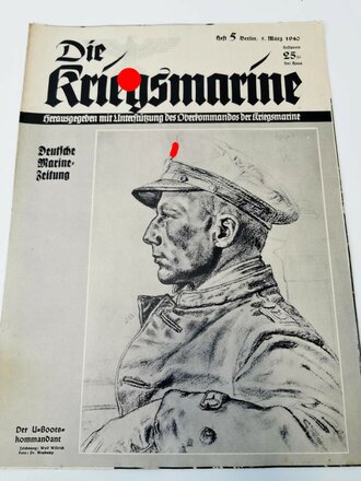 Die Kriegsmarine, Heft 5, 5. März 1940, "Der...