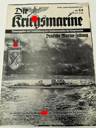Die Kriegsmarine, Heft 24, zweites Dezemberheft 1940, "Narvik - Ein Zerstörer der Flottilte"