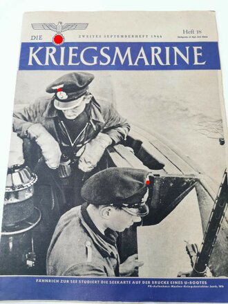 Die Kriegsmarine, Heft 18, zweites Septemberheft 1944,...